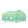 Greenhouse foil tent 450x300x200 cm foil tent for plant cultivation 