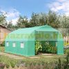 Greenhouse foil tent 450x300x200 cm foil tent for plant cultivation 