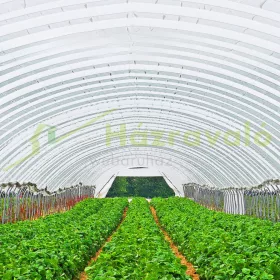   Üvegház fólia UV-álló, átlátszó polietilén fólia 4,5x12,2 méter alagút fóliasátor borítás