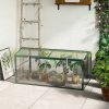 Mini greenhouse polycarbonate greenhouse 130x70x61 cm plant house for growing fruit, vegetables and plants 