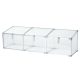 Mini greenhouse polycarbonate greenhouse 180x51x51 cm aluminum frame plant house for growing fruits, vegetables and plants 