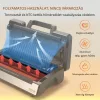 Vákuumfóliázó gép 90 kPa dupla vákuumpumpával 30 cm-es, 130 W, száraz és nedves élelmiszerekhez