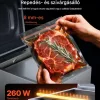 Kamrás vákuumcsomagoló gép -100 kPa, 26 cm-es hegesztéssel, marináló funkcióval