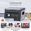 Kamrás vákuumcsomagoló gép 90 l/perc, -95 kPa feletti vákuum, 29 cm-es hegesztéssel