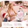 CandyDream elektromos vattacukor készítő gép 1000W rózsaszín vattacukor gép akril fedéllel
