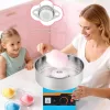Elektromos vattacukor készítő 1000W kék 38 cm-es háztartási vattacukor gép