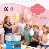 Elektromos vattacukor készítő 1000W kék 38 cm-es háztartási vattacukor gép