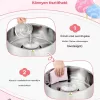 Pink elektromos vattacukor készítő 1000W 38 cm-es házi vattacukor gép