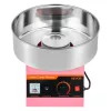 Pink elektromos vattacukor készítő 1000W 38 cm-es házi vattacukor gép