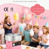 Elektromos vattacukor készítő gép 1000W rózsaszín, 38 cm-es professzionális vattacukor gép