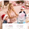 Elektromos vattacukor készítő 1000 W kék 38 cm-es házi vattacukor gép
