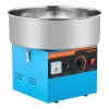 Elektromos vattacukor készítő 1000 W kék 38 cm-es házi vattacukor gép