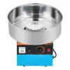 Elektromos vattacukor készítő 1000 W kék 38 cm-es házi vattacukor gép