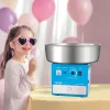 Professzionális vattacukor készítő 1000W kék 52 cm-es rendezvény vattacukor gép fiókkal