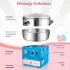Professzionális vattacukor készítő 1000W kék 52 cm-es rendezvény vattacukor gép fiókkal