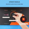 Elektromos vattacukor készítő kék 1000W kereskedelmi vattacukor készítő fedéllel