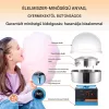 Elektromos vattacukor készítő kék 1000W kereskedelmi vattacukor készítő fedéllel