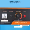 Professzionális fedeles vattacukor gép tárolófiókkal kék 1000W-os kereskedelmi vattacukor készítő gép fedéllel