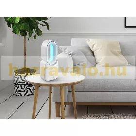  Design ventilátor rotor nélküli asztali ventilátor akkumulátorral és LED világítással