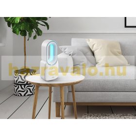   Design ventilátor rotor nélküli asztali ventilátor akkumulátorral és LED világítással