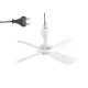 VT151 Ceiling fan Ø 53 cm can be plugged into a small hanging socket