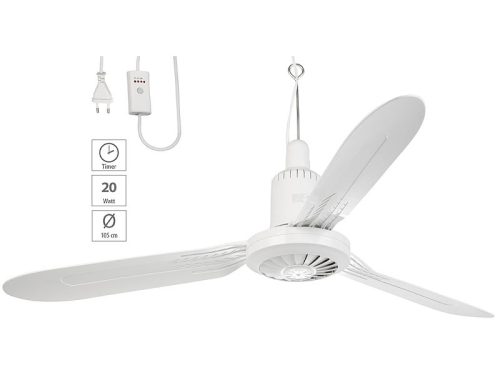 VT312 Ceiling fan Ø 105 cm portable can be hung