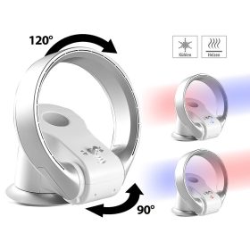   1.100 modern ventilátor 26W hűtés 1100W fűtés Lapát nélküli biztonsági hűtő-fűtő