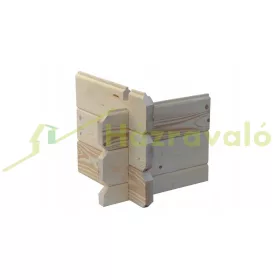   Veranda 300x200 cm kezeletlen natúr fa tornác, terasz hétvégi házhoz