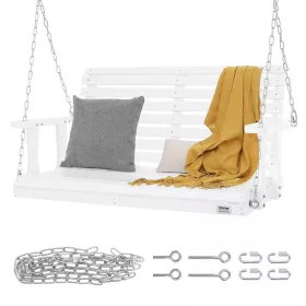   Veranda hintaágy fából 1240x710x600 mm kompakt erős kültéri pihenőmegoldás