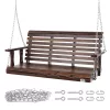 Veranda hintaágy fából 1370x710x600 mm 2–3 személyes kültéri hinta 400 kg teherbírással