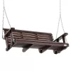 Veranda hintaágy fából 1370x710x600 mm 2–3 személyes kültéri hinta 400 kg teherbírással