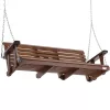 Veranda hintaágy fából 1523x710x600 mm  2–3 személyes, prémium kültéri hinta 400 kg teherbírással