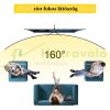 Projection screen 133x76 cm stand mobile projector screen 4K HD projector screen foldable 