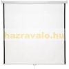 Projection screen 152x152cm wall mounted projector screen manual winding