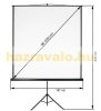 Projection screen 178x178cm stand mobile projector screen can be folded