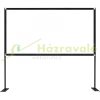 Projection screen 226x140 cm with stand mobile projector screen 4K HD portable movie screen