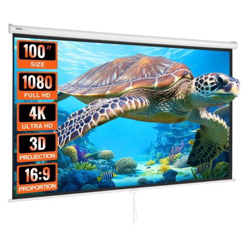 Adjustable telescopic lightweight projection screen frame with carrying case stainless projector frame