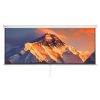 Adjustable telescopic lightweight projection screen frame with carrying case stainless projector frame