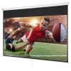 Adjustable telescopic lightweight projection screen frame with carrying case stainless projector frame