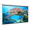 Adjustable telescopic lightweight projection screen frame with carrying case stainless projector frame