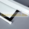 Nagyméretű motoros vetítővászon 300 x 229 cm 368 cm képátló, átlátszatlan vászon