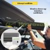 Vetítővászon 347x202 cm állvánnyal mobil projektor vászon 4K HD hordozható filmvászon