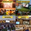 Projection screen 420x250 cm outdoor inflatable mobile projector screen with air blower