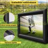 Projection screen 420x250 cm outdoor inflatable mobile projector screen with air blower