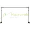 Adjustable telescopic lightweight projection screen frame with carrying case stainless projector frame