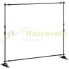 Adjustable telescopic lightweight projection screen frame with carrying case stainless projector frame