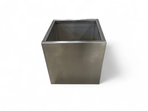 Flower box L made of stainless steel 50x50x50 cm 