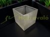 Flower box L made of stainless steel 50x50x50 cm 