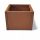Flower box M CORTEN steel 42x40x39 cm 