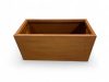 Flower box XL CORTEN steel 80x38x38cm 